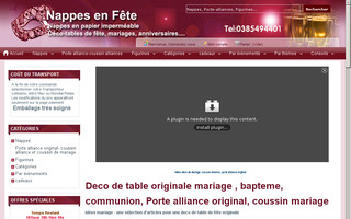 nappes-en-fete.com website preview