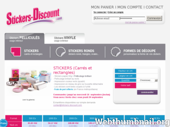 stickers-discount.com website preview