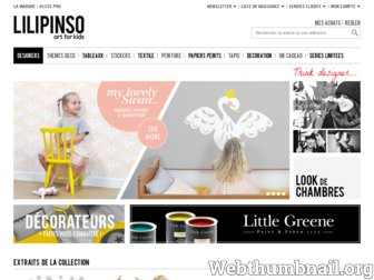 lilipinso.com website preview