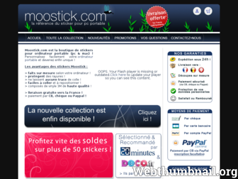 moostick.com website preview