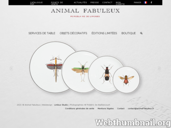 animal-fabuleux.fr website preview