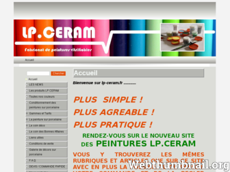 lp-ceram.fr website preview
