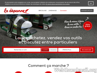 ladepanne.fr website preview