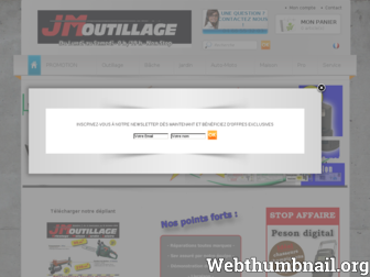 jm-outillage.fr website preview