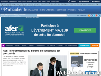 leparticulier.fr website preview