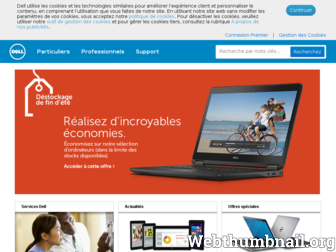 dell.fr website preview