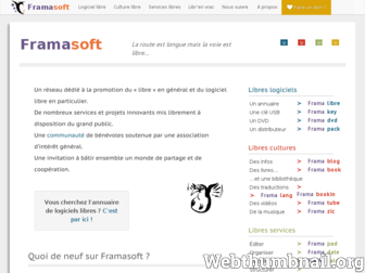 framasoft.net website preview