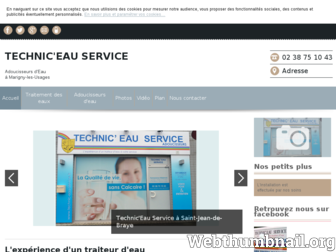 technic-eau-service.fr website preview