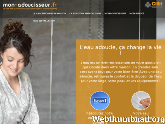 mon-adoucisseur.fr website preview