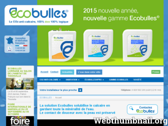 ecobulles.com website preview