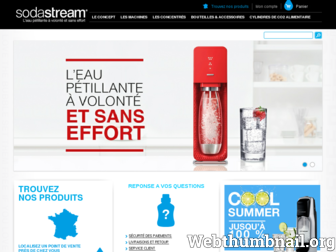 sodastream.fr website preview