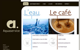 aquaservice.fr website preview