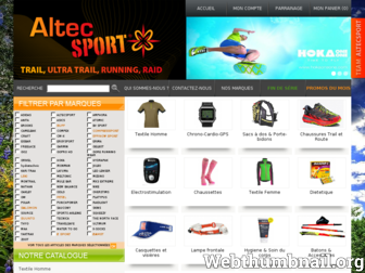 altecsport.com website preview