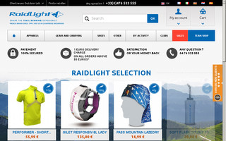 raidlight.com website preview