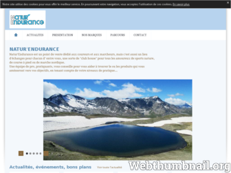 naturendurance.com website preview