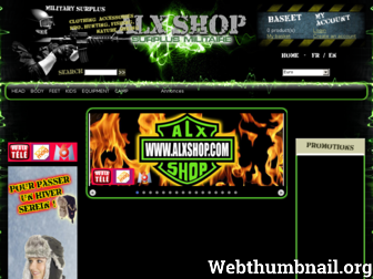 alxshop.com website preview