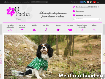 ohpacha.com website preview