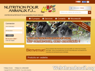 nutritionfj.com website preview