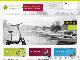 ecologic-transport.com website preview