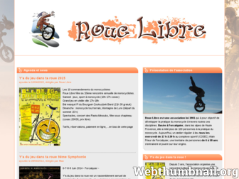 rouelibre.info website preview