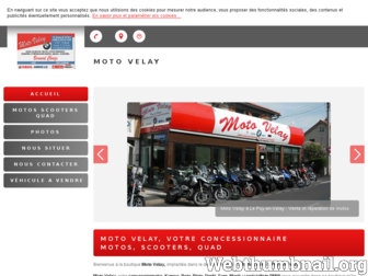 motovelay.fr website preview