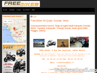 freebikes.fr website preview