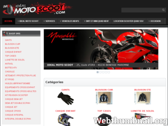 ideal-moto-scoot.com website preview