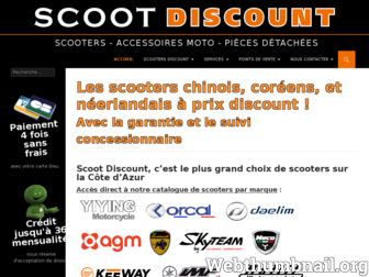 scoot-discount.fr website preview