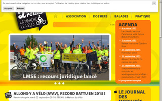 toulousevelo.free.fr website preview