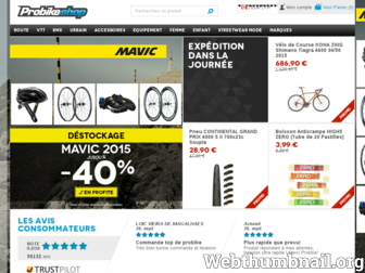probikeshop.fr website preview