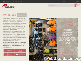 paris10.cyclable.com website preview