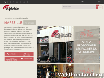 marseille.cyclable.com website preview