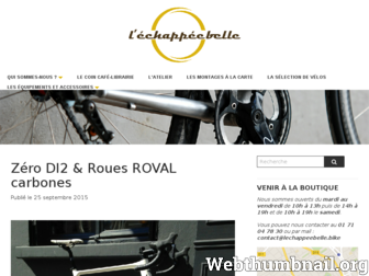lechappeebelle.bike website preview