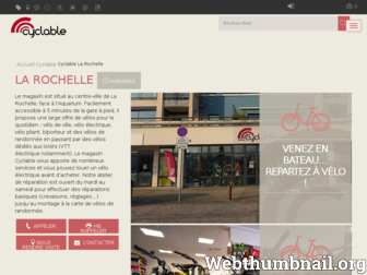 la-rochelle.cyclable.com website preview