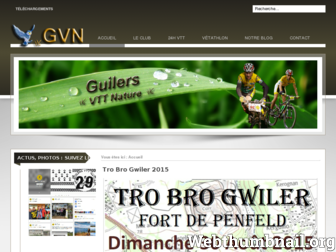 guilersvttnature.fr website preview