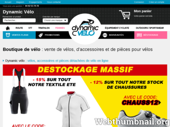 dynamic-velo.fr website preview
