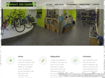 arnaudbike.fr website preview