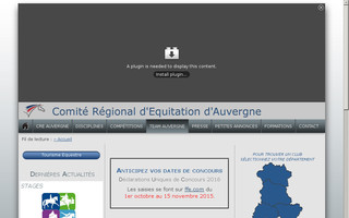 equitation-auvergne.com website preview