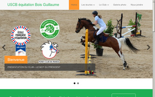 uscb-equitation.com website preview