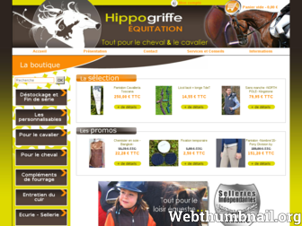 hippogriffe-equitation.fr website preview