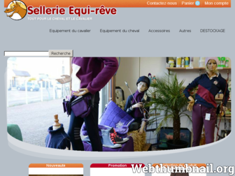 equi-reve-equitation.fr website preview