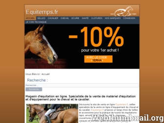 equitemps.fr website preview