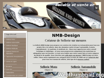 nmb-design.fr website preview