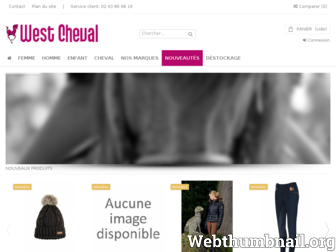 westcheval.fr website preview