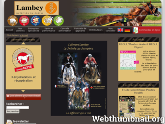 lambey.com website preview