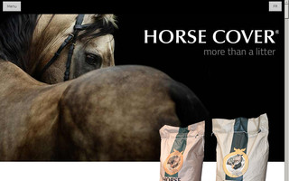 horsecover.be website preview