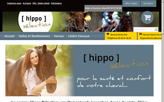 hipposelection.fr website preview