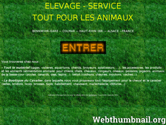 elevage-service.fr website preview