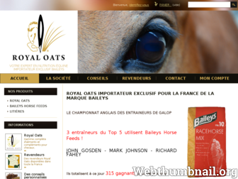 royal-oats.com website preview