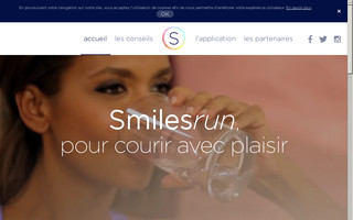 smilesrun.fr website preview